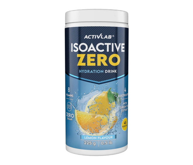 Activlab Isoactive Zero Smak cytrynowy (słój 225 g) - 1580635 - zdjęcie
